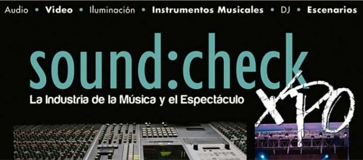 We will attend Sound Check Expo in Mexico city from April.23-25