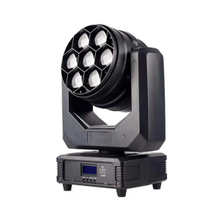 7x40w rgbw 4 in 1 led beam & wash effect smooth dimming stage lighting