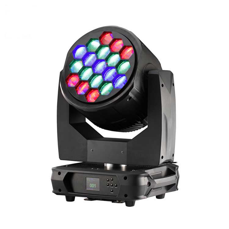 2019 New product RGBW dj led zoom moving head light