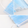 Factory Directly Provide Earloop Disposable Face Masks 3-ply Blue Mouth Mask