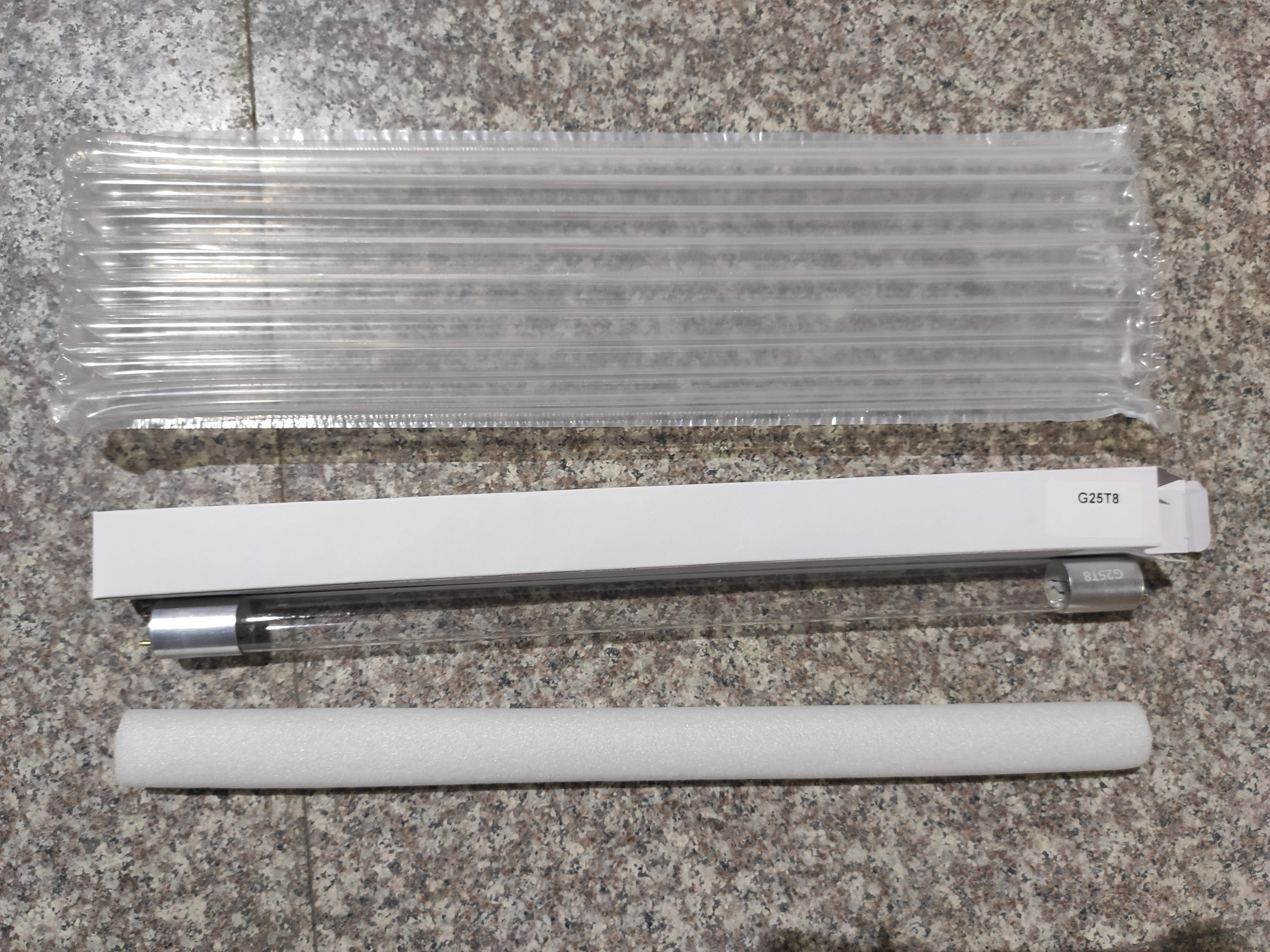 UVC lamp G8T5,G15T8,G20T8,G25T8,G30T8,G40T8 Double-end two-pin aluminum G13 base T5 TUV T8 germicidal lamp for air purification surface disinfection