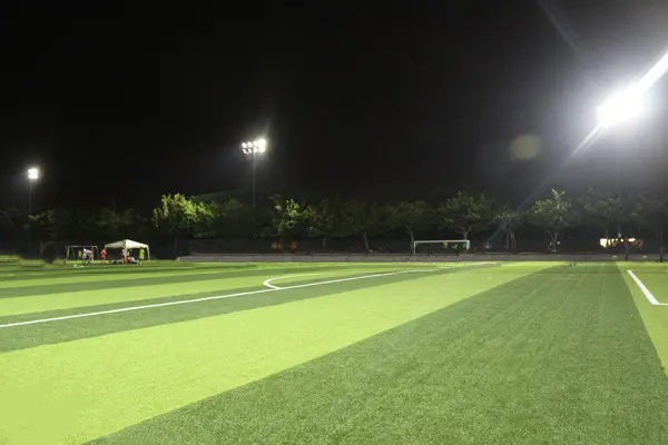 Which floodlights are used in football fields