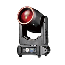 Mini 250W Moving Head Stage Lights Beam 250W with RGB Ring